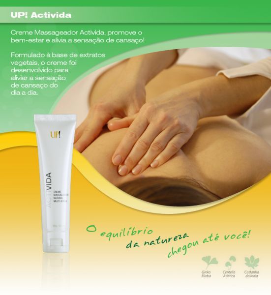 Creme Massageador Activida